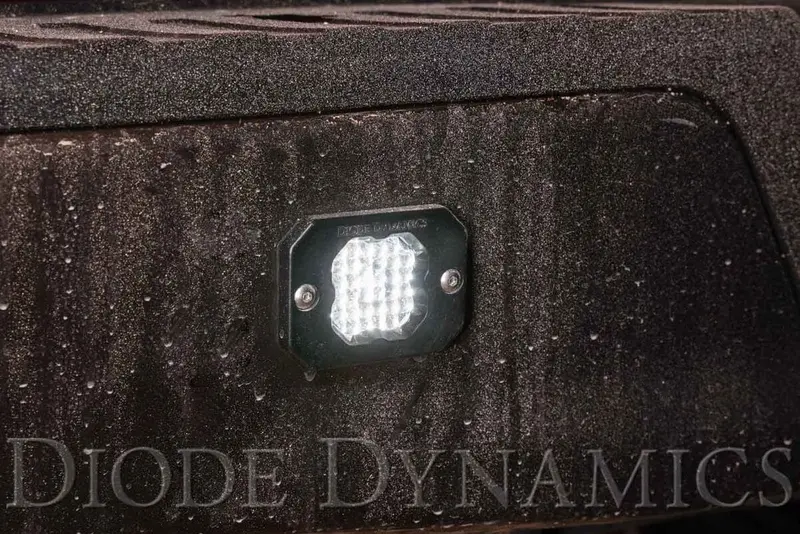 Diode Dynamics Stage Series C1 White Sport Flush Mount Led Pod - Single 3