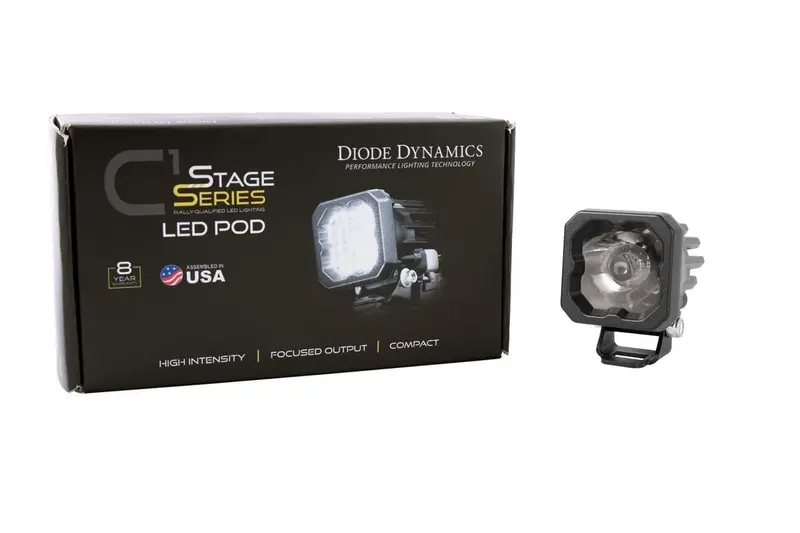 Diode Dynamics Stage Series C1 White Sport Standard Led Pod - Single 2