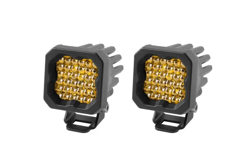 Diode Dynamics Stage Series C1 Yellow Sport Standard Led Pod - Pair 2