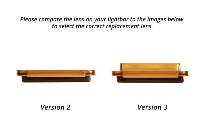 Diode Dynamics Stage Series Light Bars Outer Clear Lens 5