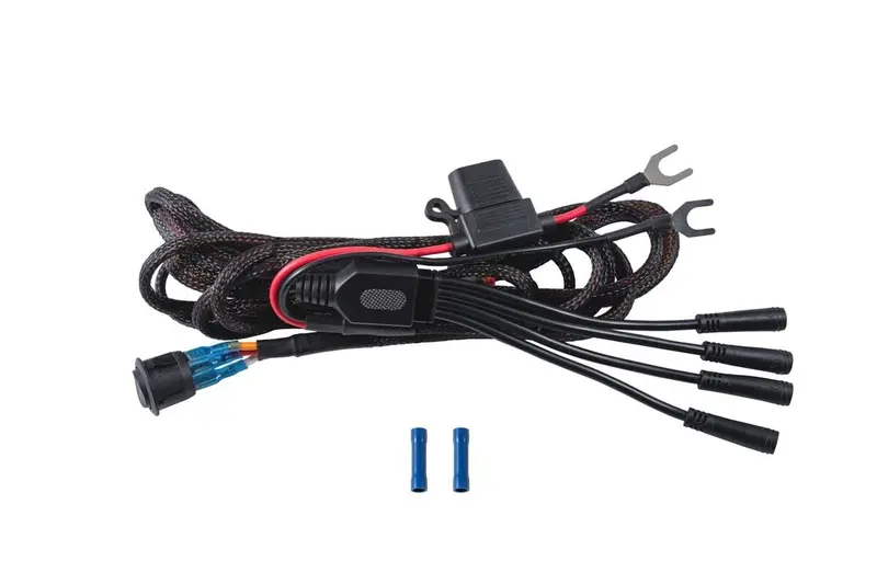 Diode Dynamics Stage Series Single-Color Rock Light M8 Wiring Harness 1