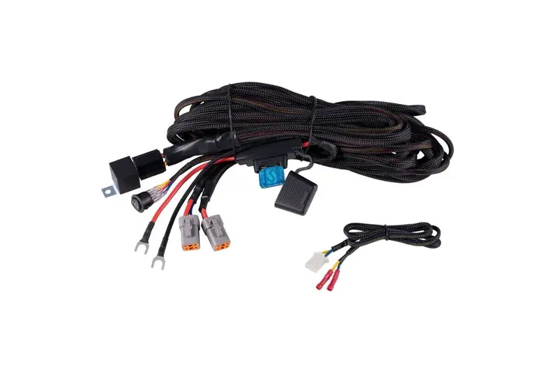 Diode Dynamics Ultra Heavy Duty 4-Pin Dual Output Harness Wiring 1