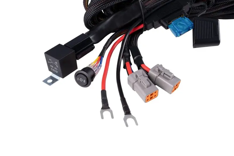 Diode Dynamics Ultra Heavy Duty 4-Pin Dual Output Harness Wiring 2