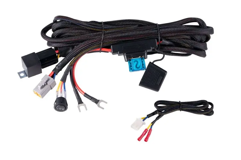 Diode Dynamics Ultra Heavy Duty Single 4-Pin Output Harness Wiring 1