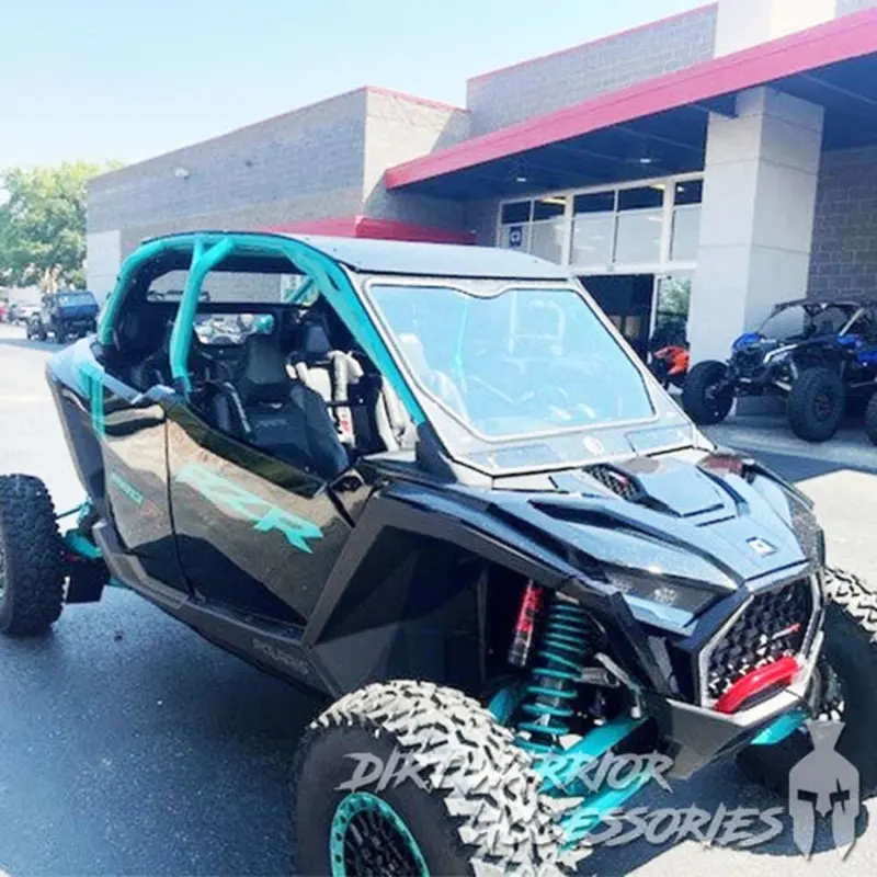 Dirt Warrior '25+ Polaris Rzr Pro R Front Windshield 2