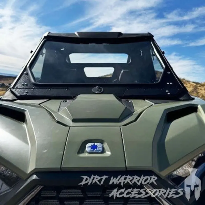Dirt Warrior '25+ Polaris Rzr Pro S Front Windshield 1