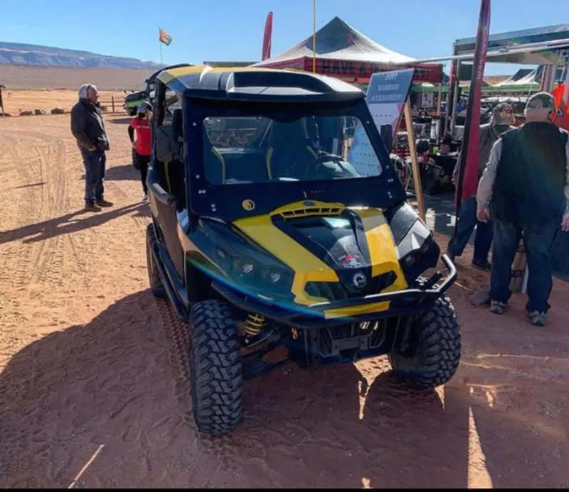 Dirt Warrior Accessories '10-'20 Can-Am Commander Front Windshield 2