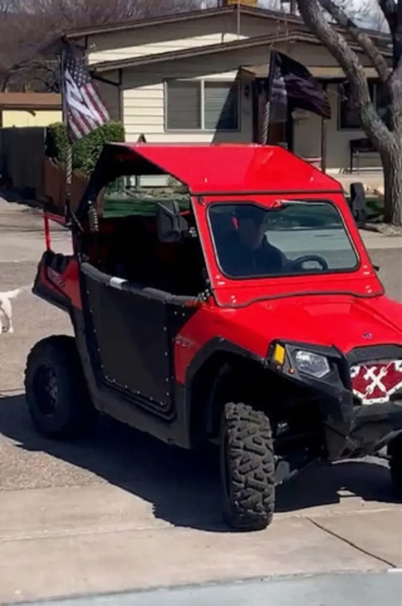 Dirt Warrior Accessories '12-'13 Polaris Rzr 570 Front Windshield 1