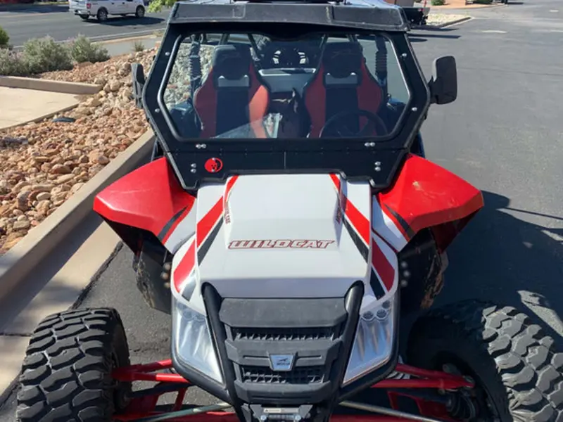Dirt Warrior Accessories '13-'18 Arctic Cat Wildcat 1000 Front Windshield 2