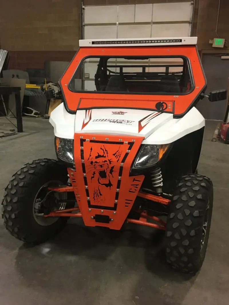 Dirt Warrior Accessories '14-'18 Arctic Cat Wildcat Sport/Trail 700 Front Windshield 1