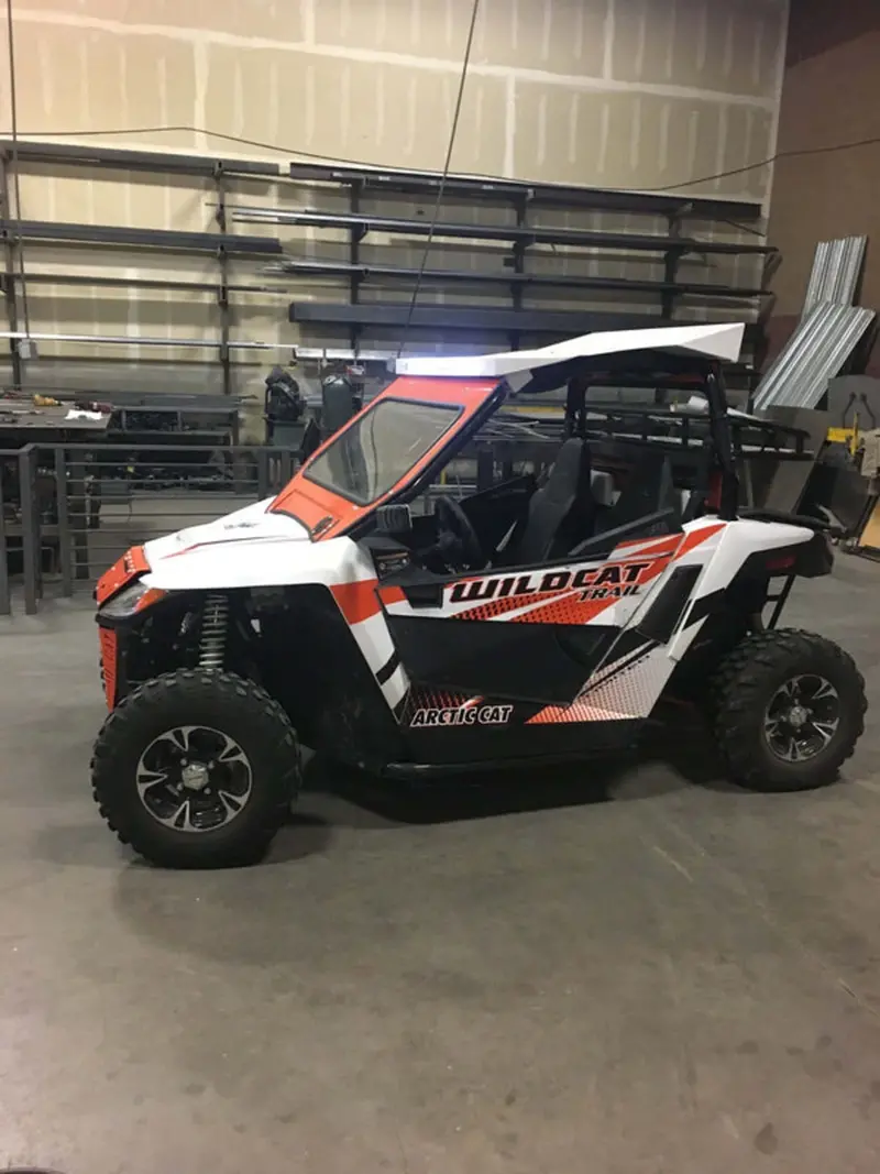 Dirt Warrior Accessories '14-'18 Arctic Cat Wildcat Sport/Trail 700 Front Windshield 2