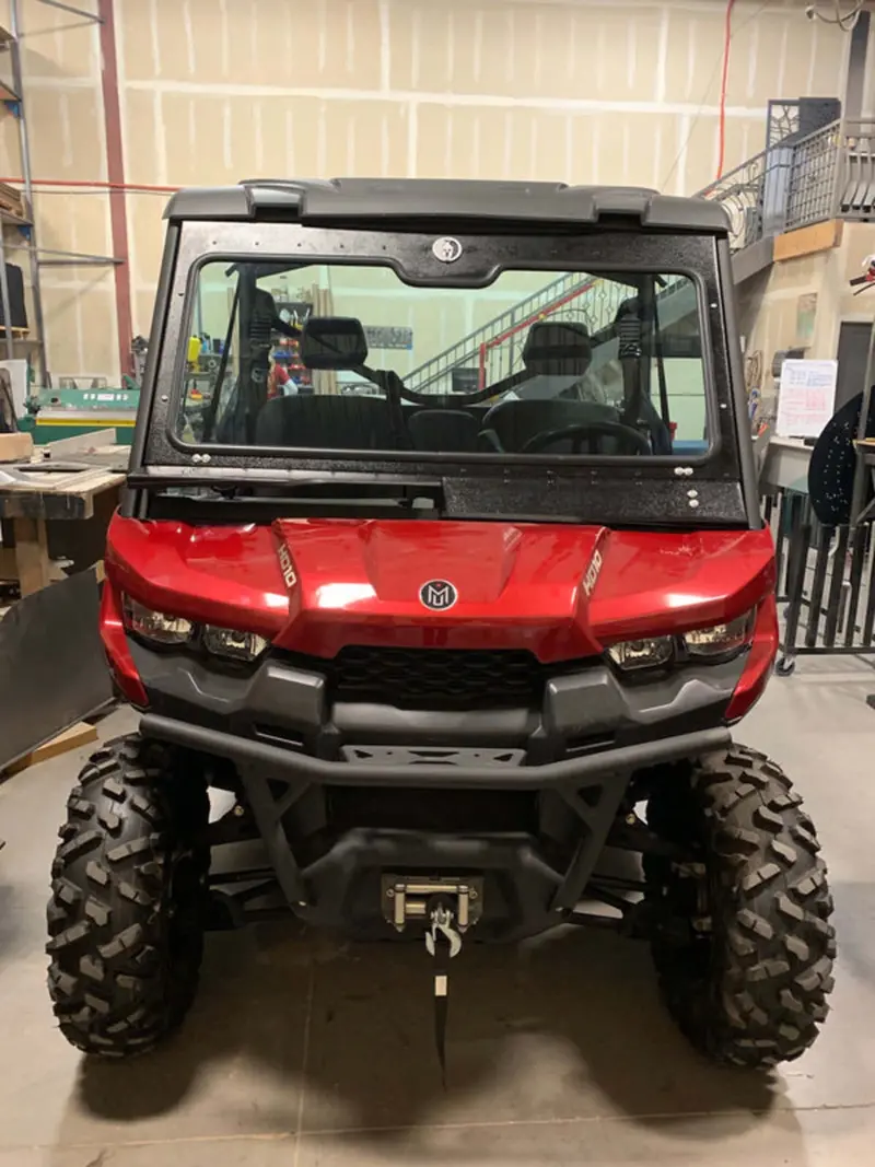 Dirt Warrior Accessories '15+ Can-Am Defender Front Windshield 1