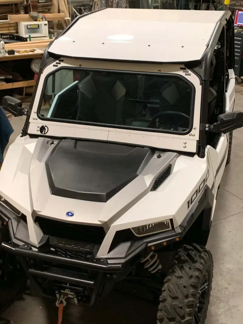 Dirt Warrior Accessories '16+ Polaris General Front Windshield 2