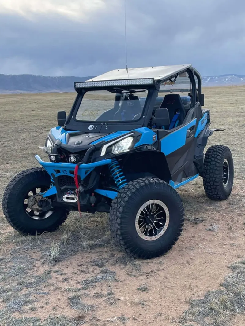 Dirt Warrior Accessories '18+ Can-Am Maverick Sport/Trail Front Windshield 1