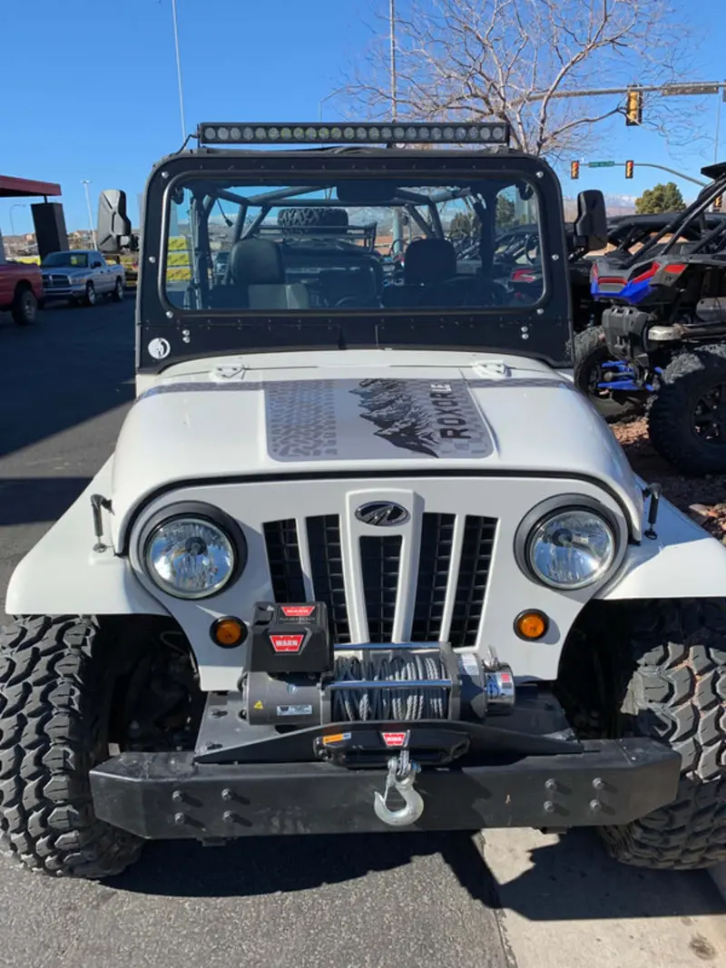Dirt Warrior Accessories '18+ Mahindra Roxor Front Windshield 2