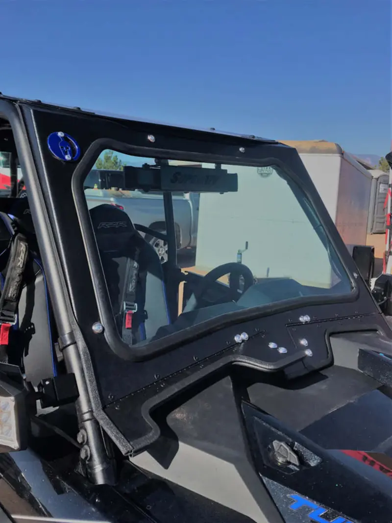 Dirt Warrior Accessories '18+ Polaris Rzr Xp Turbo S Front Windshield 1