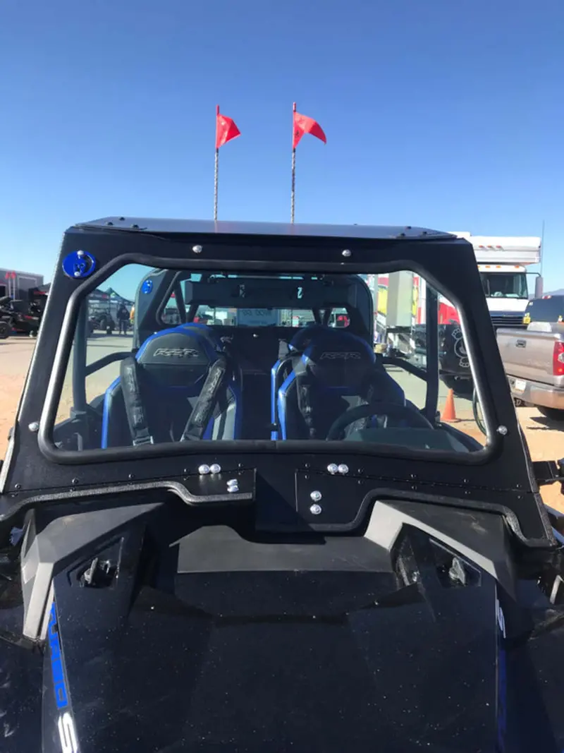 Dirt Warrior Accessories '18+ Polaris Rzr Xp Turbo S Front Windshield 2