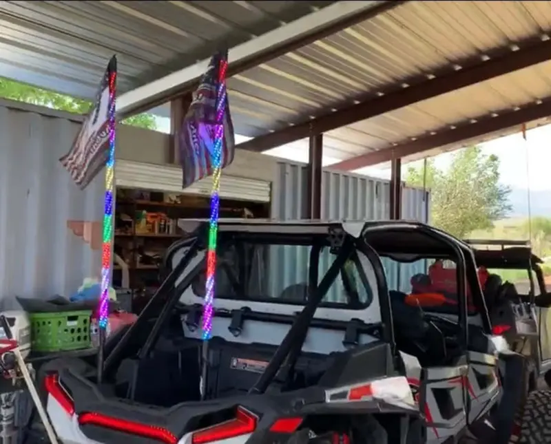 Dirt Warrior Accessories '18+ Polaris Rzr Xp Turbo S Rear Windshield 1