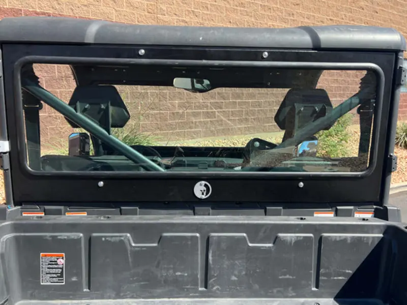 Dirt Warrior Accessories '19+ Cf Moto U Force 1000 Rear Windshield 2