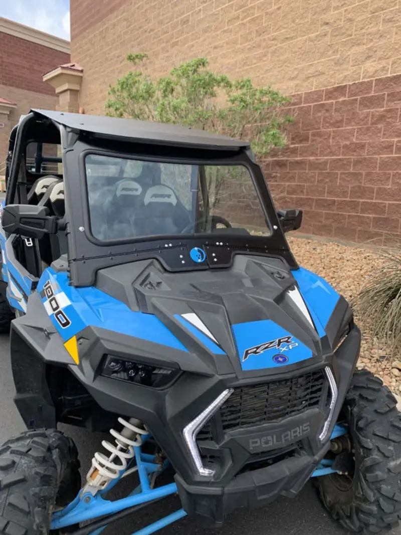 Dirt Warrior Accessories '19+ Polaris Rzr Xp 1000/Turbo Front Windshield 1