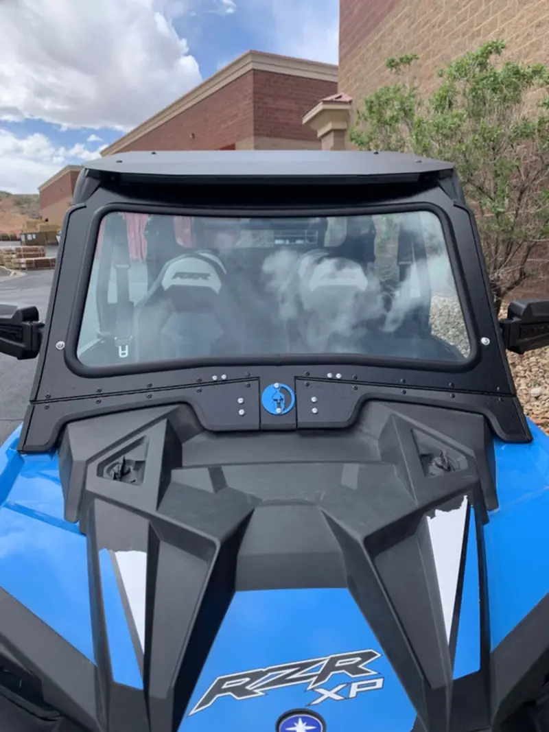 Dirt Warrior Accessories '19+ Polaris Rzr Xp 1000/Turbo Front Windshield 2