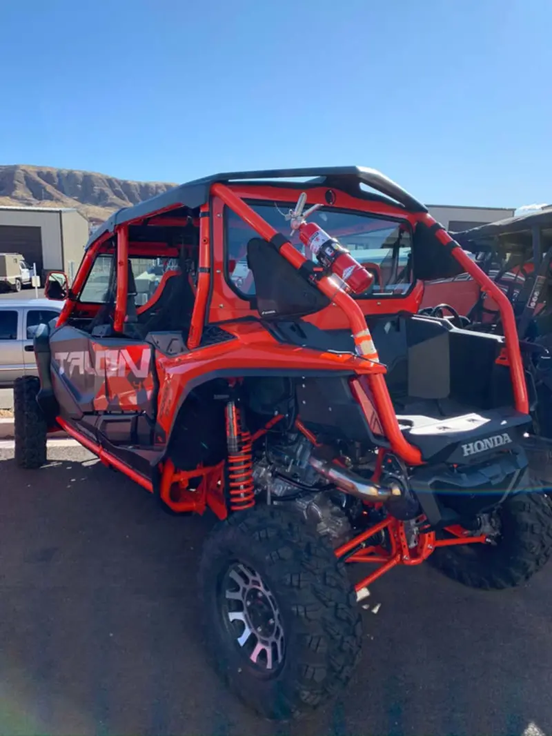 Dirt Warrior Accessories '20+ Honda Talon 4-Seat Rear Windshield 1