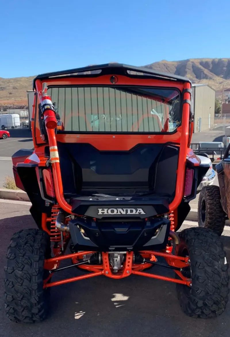 Dirt Warrior Accessories '20+ Honda Talon 4-Seat Rear Windshield 2