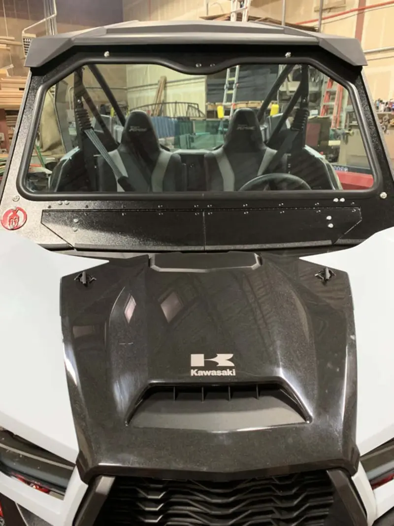 Dirt Warrior Accessories '20+ Kawasaki Teryx/Krx 1000 Front Windshield 2