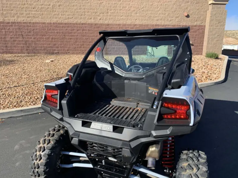 Dirt Warrior Accessories '20+ Kawasaki Teryx/Krx1000 2-Seat Rear Windshield 1