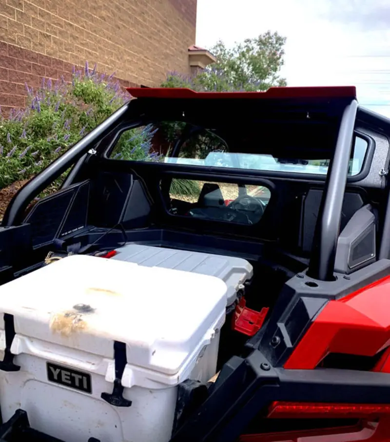 Dirt Warrior Accessories '20+ Polaris Rzr Pro Xp/Turbo R Rear Windshield 1