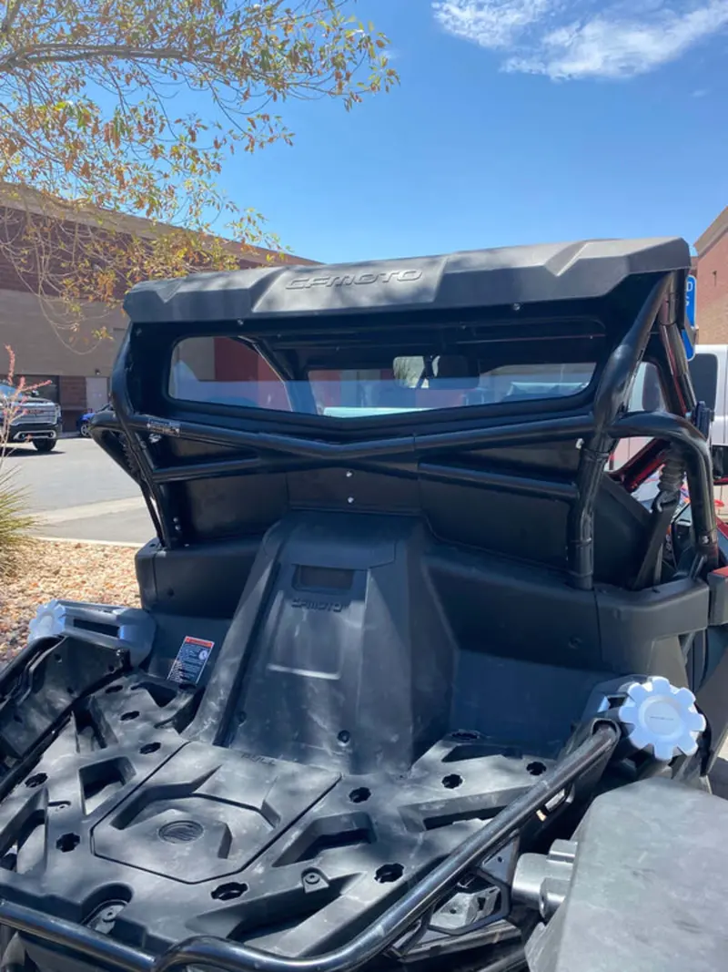 Dirt Warrior Accessories '21+ Cf Moto Z Force 950 H.O. Rear Windshield 1