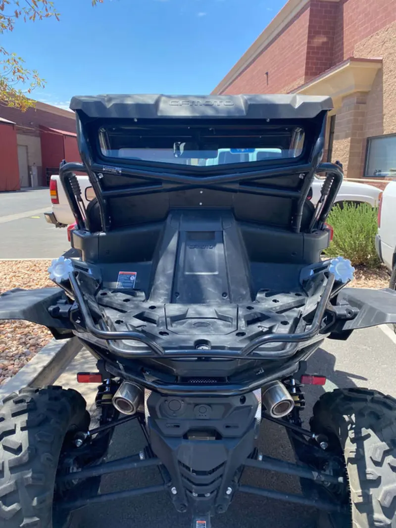 Dirt Warrior Accessories '21+ Cf Moto Z Force 950 H.O. Rear Windshield 2