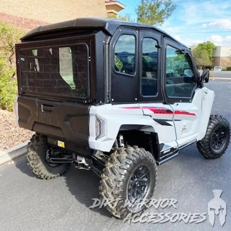Dirt Warrior Accessories '21 Yamaha Rmax 4-Seat Cab Enclosure Upper Side Doors Panels 1