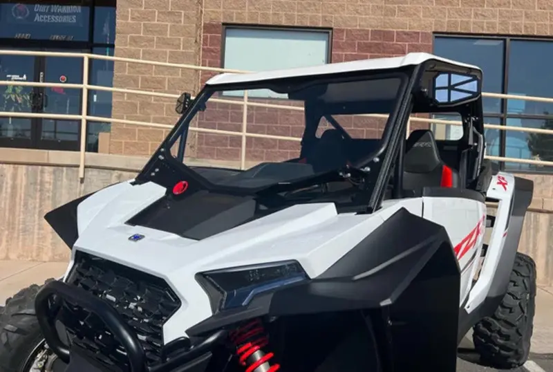 Dirt Warrior Accessories '24+ Polaris Rzr Xp 1000 Front Windshield 1