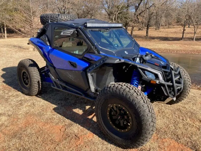 Dirt Warrior Accessories Can-Am Maverick X3 2-Seat Cab Enclosure Upper Side Doors Panels 1