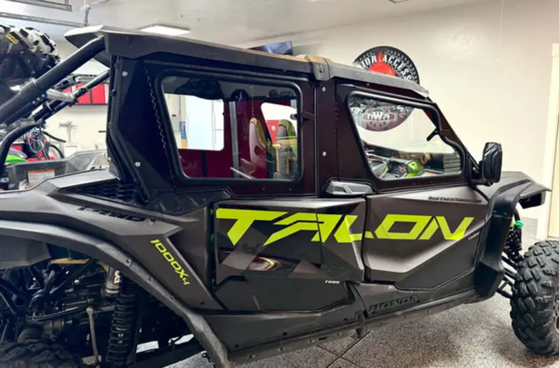 Dirt Warrior Accessories Honda Talon 4-Seat Cab Enclosure Upper Side Doors Panels 2