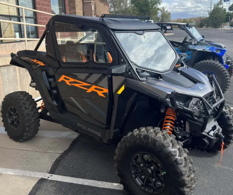 Dirt Warrior Accessories Polaris Rzr 1000Xp 2024 2-Seat Cab Enclosure Upper Side Doors Panels 2