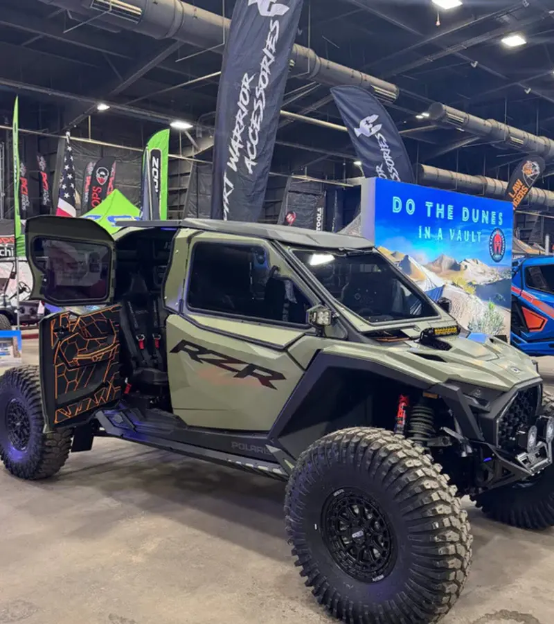 Dirt Warrior Accessories Polaris Rzr Pro S 4-Seat Upper Side Doors & Panels Cab Enclosure 1