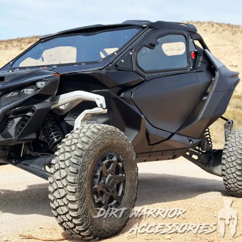 Dirt Warrior Can-Am Maverick R 2-Seat Cab Enclosure Upper Side Doors & Panels 1
