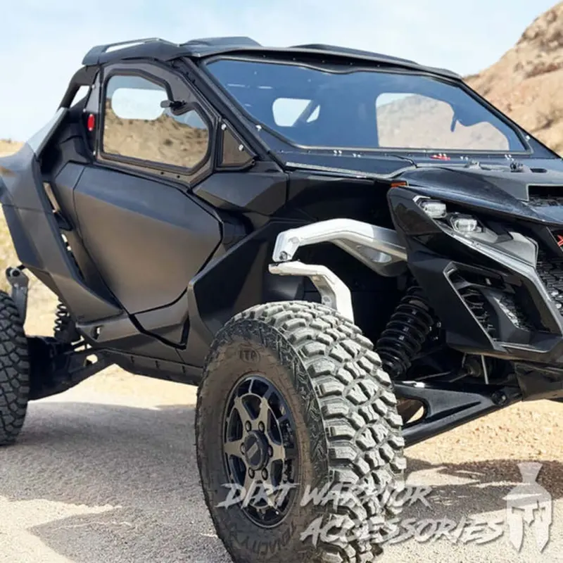 Dirt Warrior Can-Am Maverick R 2-Seat Cab Enclosure Upper Side Doors & Panels 2