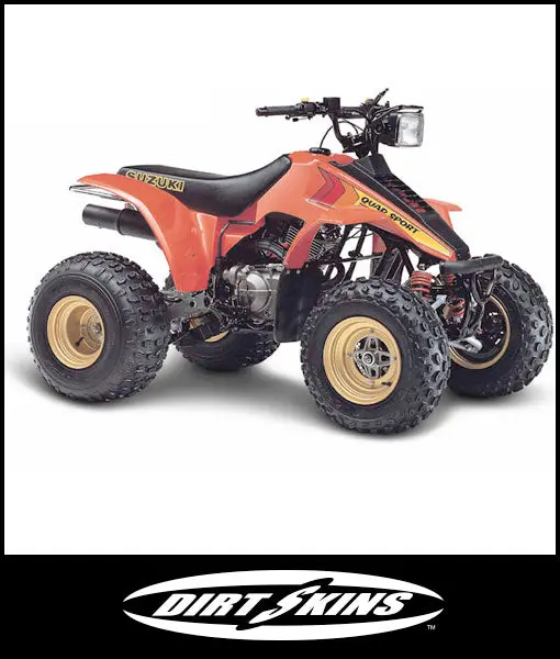 Dirtskins - 1981-1991 Suzuki Lt-230 Shock Covers 1