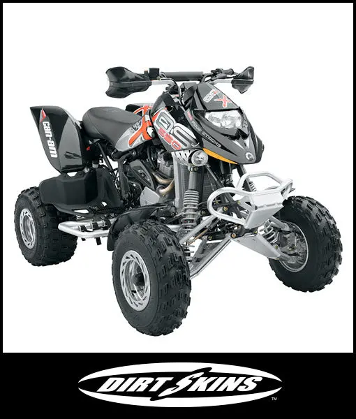 Dirtskins - 2002-2007 Bombardier Ds650 Shock Covers 1