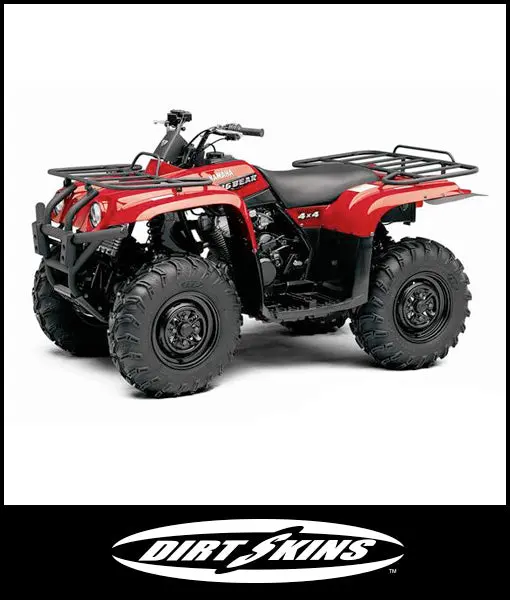 Dirtskins - 2005-2008 Yamaha Big Bear 400 Shock Covers 1