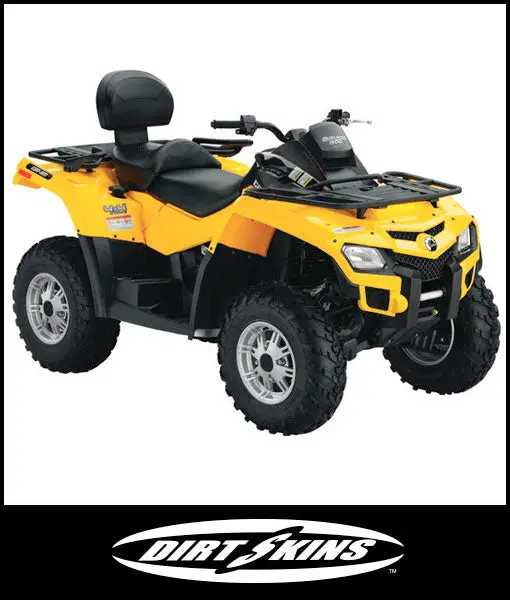 Dirtskins - 2006-2007 Bombardier Outlander 800 Shock Covers 1