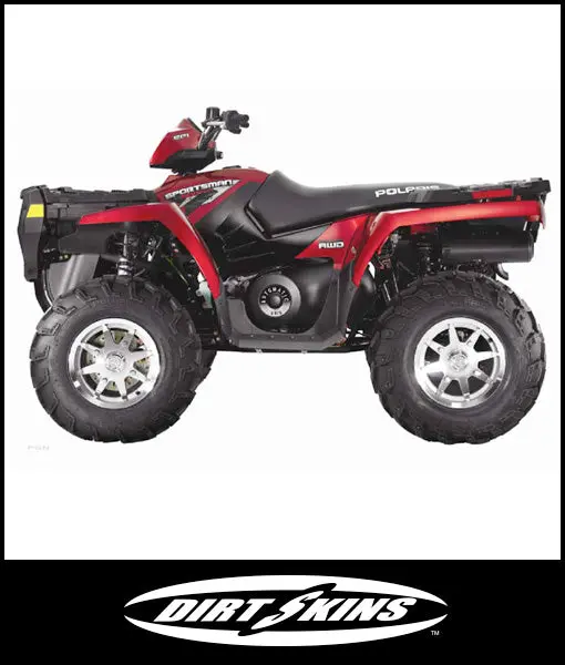 Dirtskins - 2007-2008 Polaris Sportsman 800 Efi Shock Covers 1