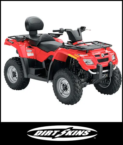 Dirtskins - 2007 Bombardier Outlander 400 Max Shock Covers 1