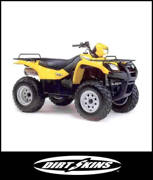 Dirtskins - 2007 Suzuki Lt-500 Kingquad Shock Covers 1
