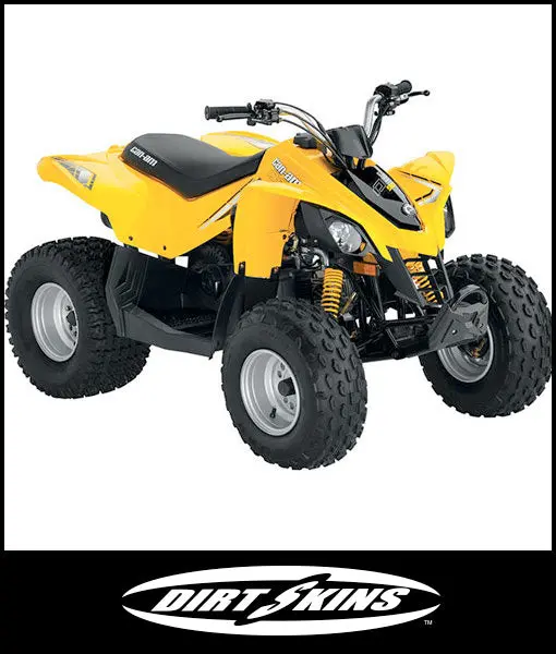 Dirtskins - 2008 Bombardier Ds-90 Shock Covers 1
