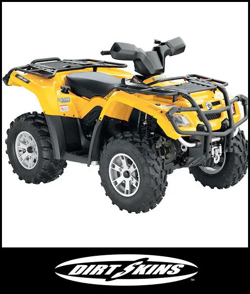 Dirtskins - 2008 Bombardier Outlander 400 Shock Covers 1