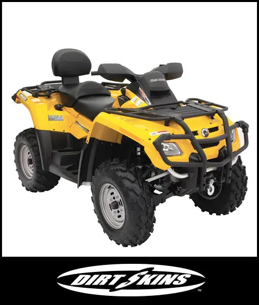 Dirtskins - 2008 Bombardier Outlander 650 Max Shock Covers 1